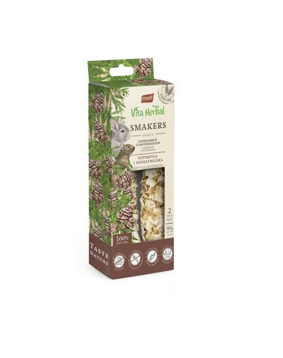VITAPOL Smakers Topinambur s paštrnákom pre činčily a nočné jarabice 90g