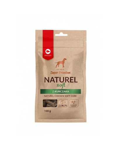 MACED Super Premium Naturel Soft kuracie pochúťky pre psov 100g