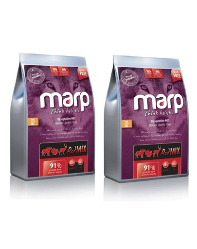 MARP Holistic s hovädzím, morčacím a divinou 2 x 12 kg
