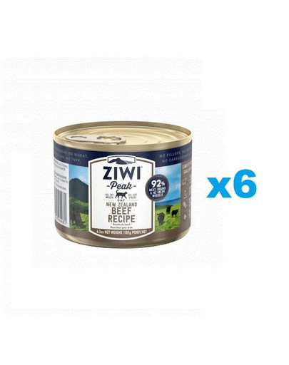 ZIWIPEAK Cat Beef  6x185 g