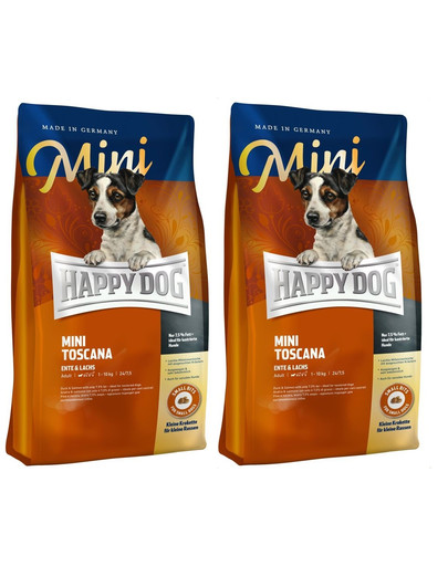 HAPPY DOG Mini Toscana 8 kg (2 x 4 kg)