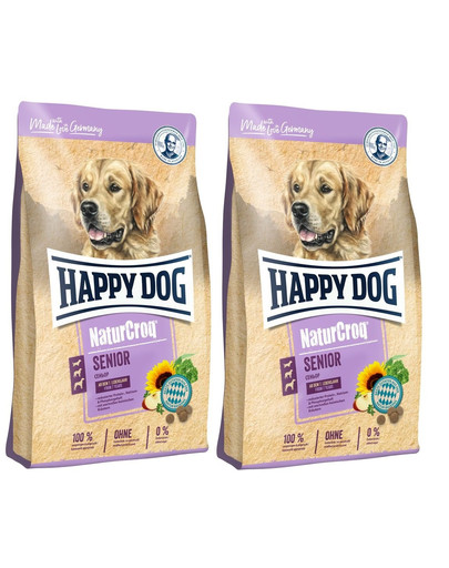 HAPPY DOG NaturCroq Senior 2 x 15 kg