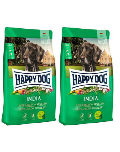 E-shop HAPPY DOG Sensible India 20 kg (2 x 10 kg)