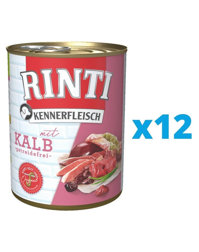 RINTI Kennerfleisch Veal 12 x 400 g