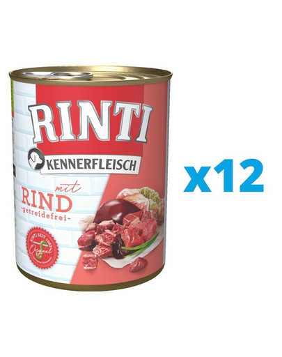 RINTI Kennerfleisch Beef 12 x 800 g