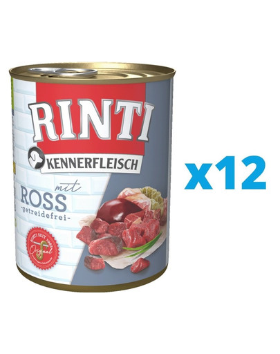 RINTI Kennerfleisch Horse 12 x 400 g