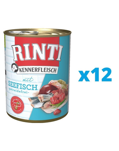 RINTI Kennerfleisch Sea Fish 12 x 800 g