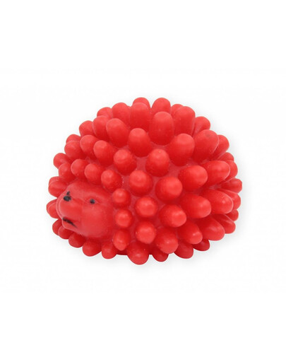 PET NOVA DOG LIFE STYLE Ježko hračka pre psa 6,5 cm, červená