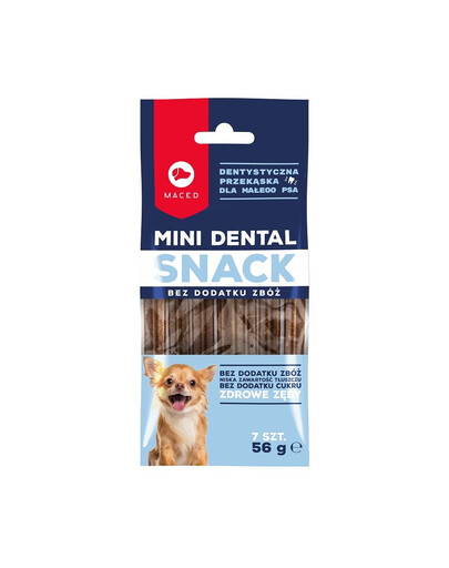 MACED Mini Dental Snack bez pridaných obilnín 56 g