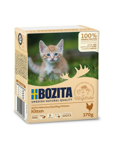 BOZITA Kitten Chunks in sauce chicken 16x370 g