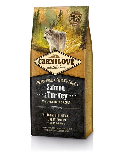 CARNILOVE Salmon & Turkey for Large Breed Adult 12kg