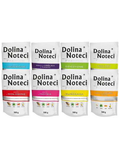 DOLINA NOTECI  Premium Mix príchutí  10x500g bez rýb