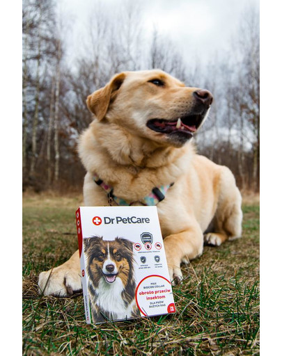 Dr PetCare MAX Biocide Collar Obojok proti blchám a hmyzu pre psov veľkých plemien 75 cm