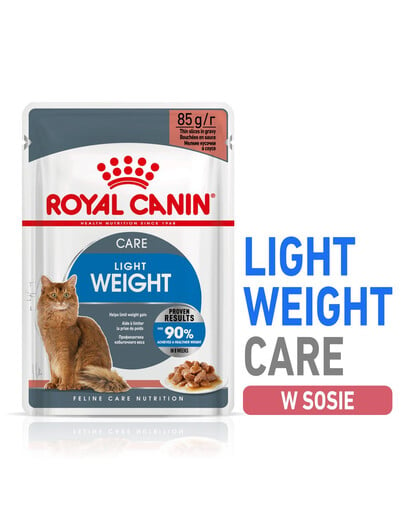 ROYAL CANIN Light Weight Care 48x85 g v omáčke