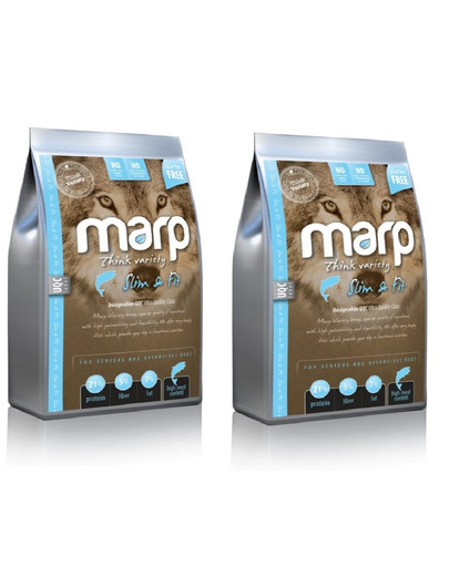 MARP Variety Slim&Fit  s bielou rybou 2 x 12 kg