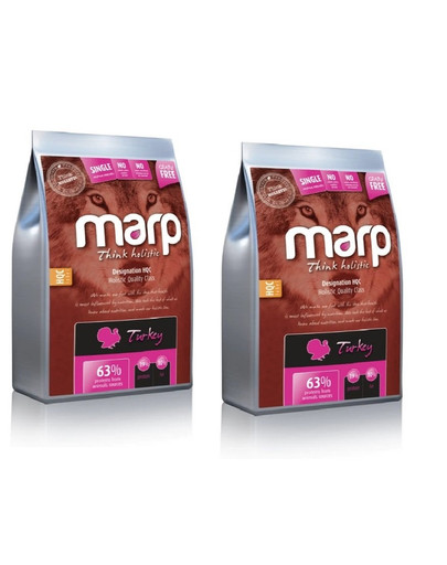 MARP Holistic s morčacím pre starších psov 2 x 18 kg