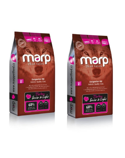 MARP Holistic s morčacím pre starších psov 2 x 12 kg