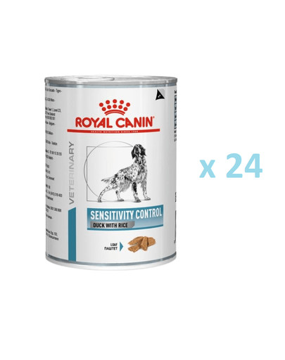 ROYAL CANIN Dog sensitivity control duck & rice 24x420 g