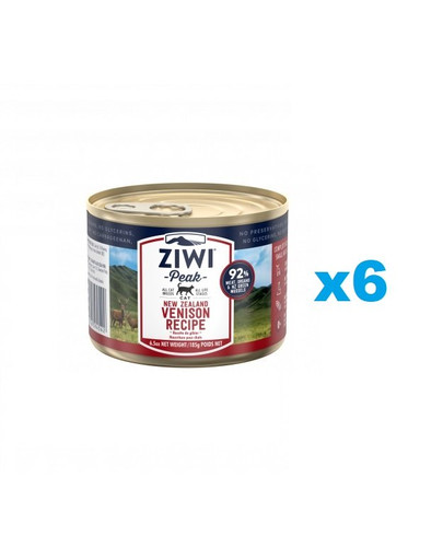 ZIWIPEAK Cat Venison 6x185 g