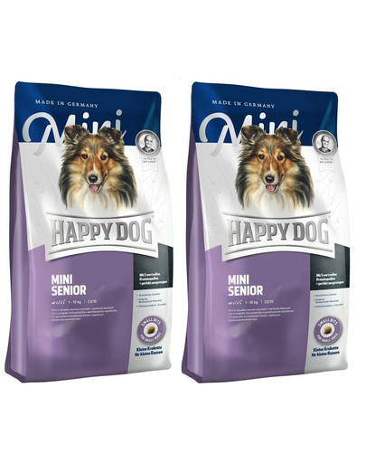 HAPPY DOG Mini Senior 2 x 4 kg