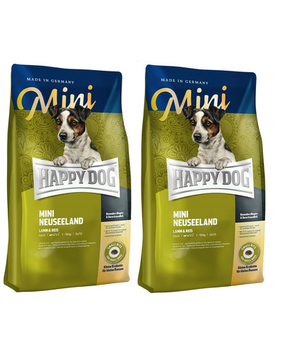 HAPPY DOG Mini Nova Zelandia 8 kg (2 x 4 kg)