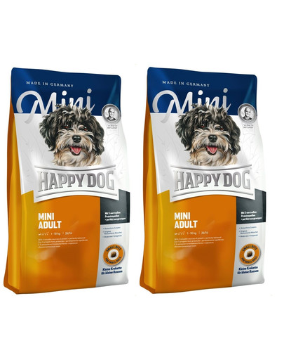 HAPPY DOG Fit & Well Adult Mini 16 kg (2 x 8 kg)