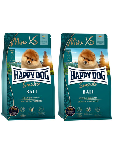 E-shop HAPPY DOG MiniXS Bali 2,6 (2 x 1,3 kg)