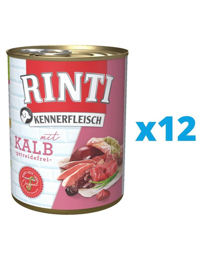 RINTI Kennerfleisch Veal 12 x 800 g