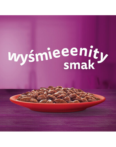 WHISKAS mokré kompletné krmivo pre dospelé mačky v omáčke 40x85 g