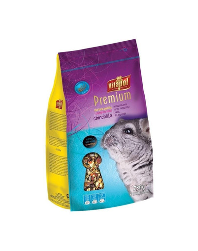 VITAPOL Premium krmivo pre činčily 750g