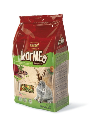 VITAPOL KARMEO Premium Kompletné krmivo pre králika 2,5 kg