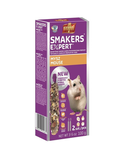 VITAPOL Smakers Expert pre myši 2ks/100g