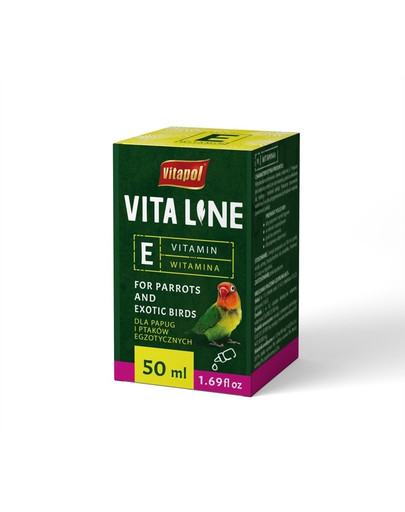 VITAPOL Vitamín E pre exotické vtáctvo 50ml