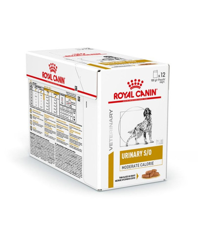 ROYAL CANIN Dog Urinary S/O Moderate Calories 48 x 100 g