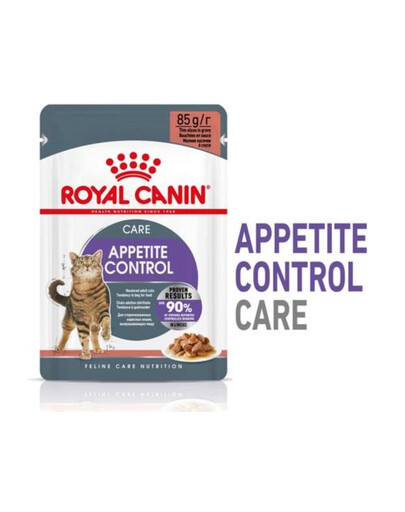 ROYAL CANIN Appetite Control Gravy 44x85 g vlhké krmivo pre dospelé mačky s nadmerným apetítom