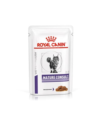 ROYAL CANIN VHN Cat Mature Consult 24x85g vlhké krmivo pre staršie mačky nad 7 rokov