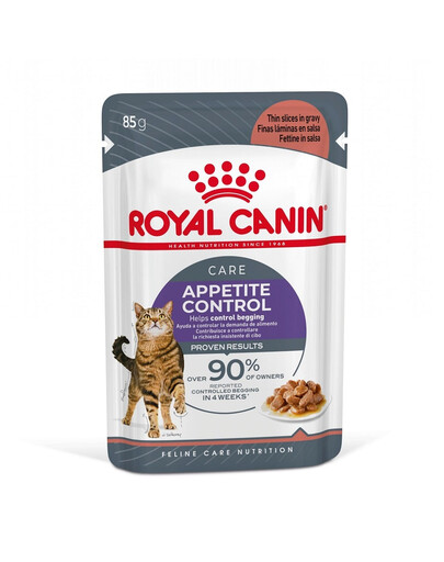 ROYAL CANIN Appetite Control Gravy 24x85 g vlhké krmivo pre dospelé mačky s nadmerným apetítom