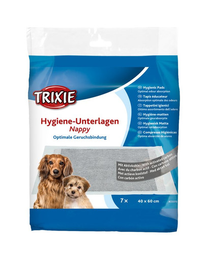 TRIXIE Hygienická podložka s aktívnym uhlím pre šteňatá 40x60cm 7ks