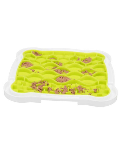 TRIXIE Podložka na maškrty pre psa Lick'n'Snack, mata TPR/PP, 20 × 20 cm