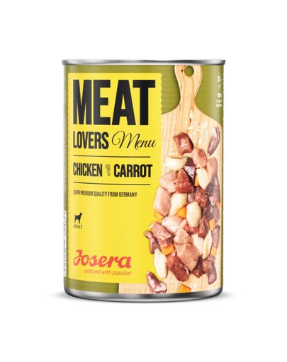 JOSERA Meatlovers Menu kuracie so zeleninou 400 g