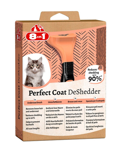 8IN1 Perfect Coat DeShedder Cat