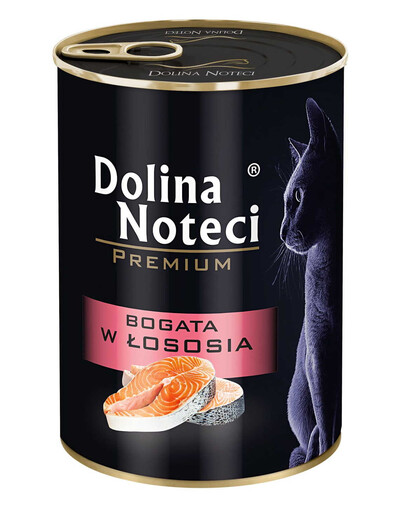 DOLINA NOTECI Premium Bohatý losos pre dospel mačky 400 g