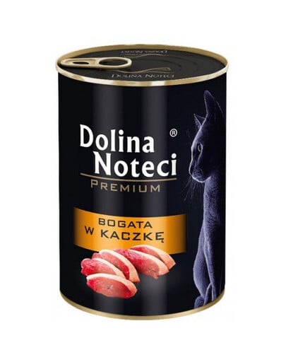 E-shop DOLINA NOTECI Premium Duck bohaté kačacie krmivo pre dospelé mačky 400 g