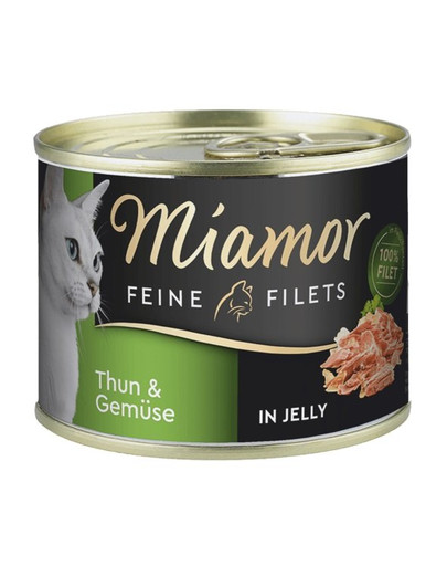 MIAMOR Feline Filets Tuniak so zeleninou v želé 185 g