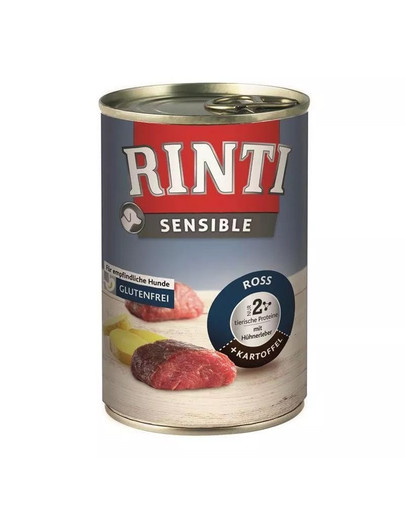 RINTI Sensible Konské a kuracie mäso so zemiakmi 400 g