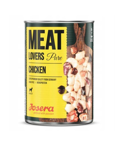 JOSERA Meatlovers pure kuracie mäso 400g