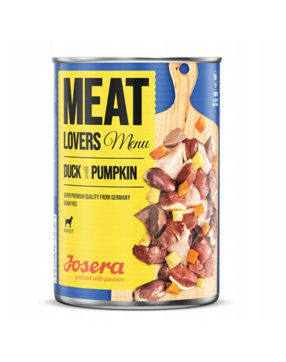 JOSERA Meatlovers menu Kačica s tekvicou 800g