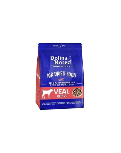 DOLINA NOTECI Superfood teľacie krmivo pre mačky 1 kg