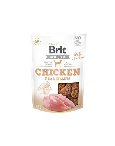 BRIT Jerky Snack Chicken Fillets 80 g
