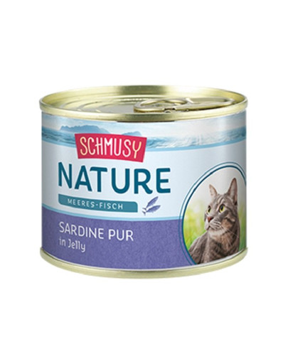 SCHMUSY Nature Sardinky v želé 12x185 g